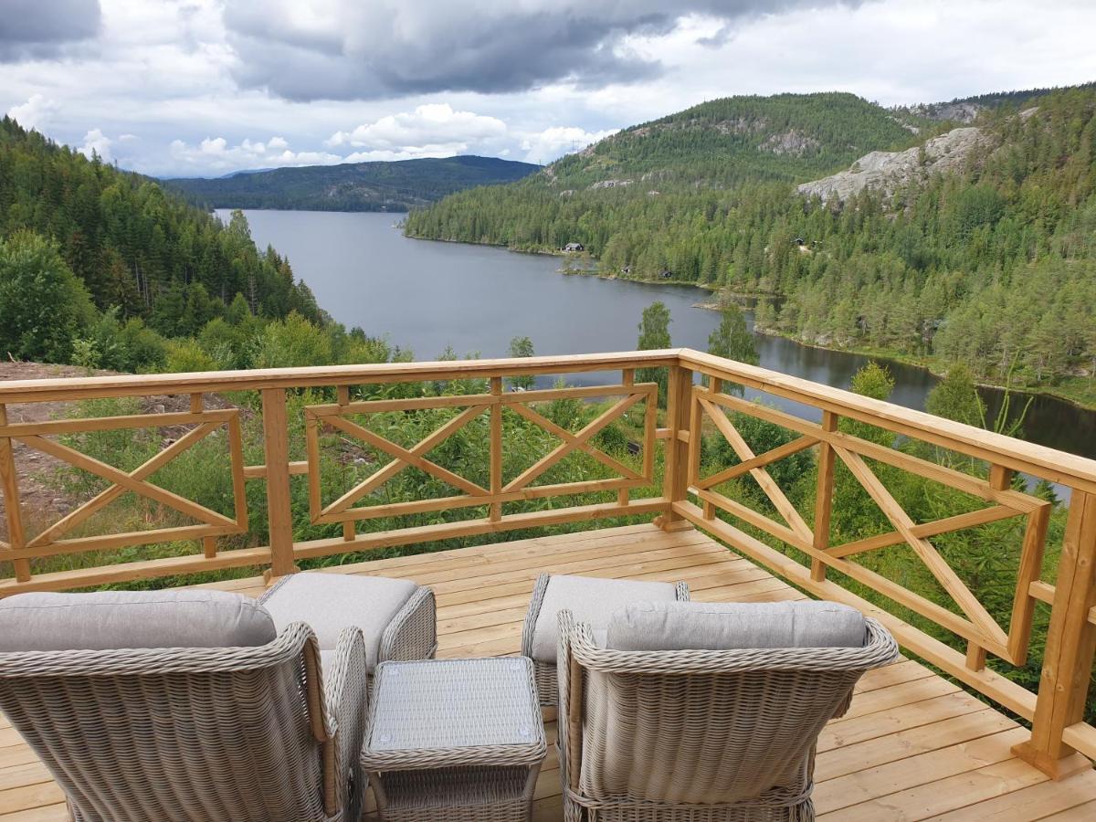 Panorama Cabin With Jacuzzi Lona Eksteriør billede
