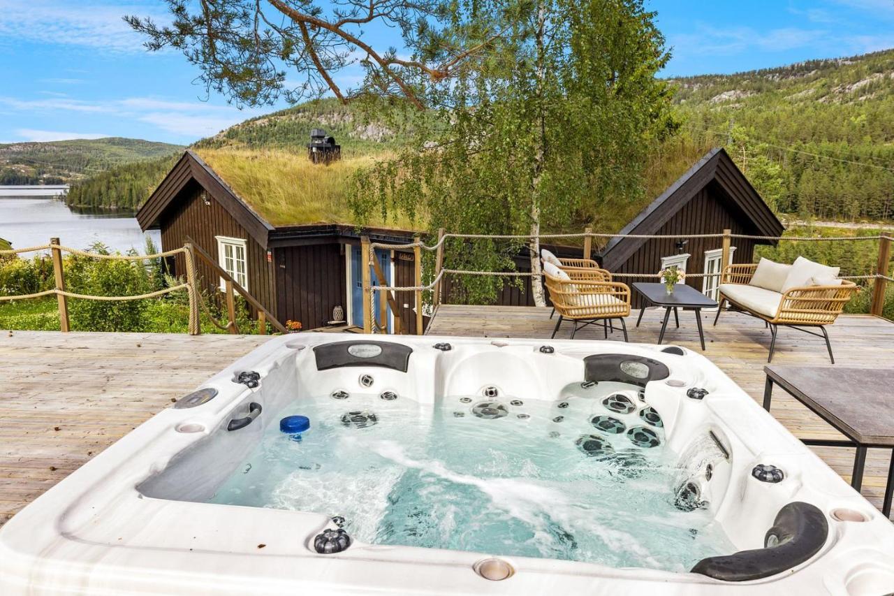 Panorama Cabin With Jacuzzi Lona Eksteriør billede