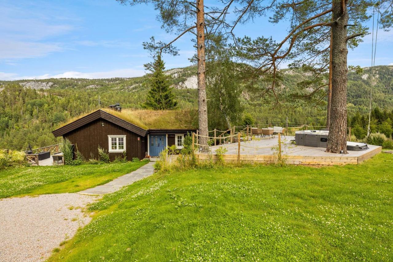 Panorama Cabin With Jacuzzi Lona Eksteriør billede