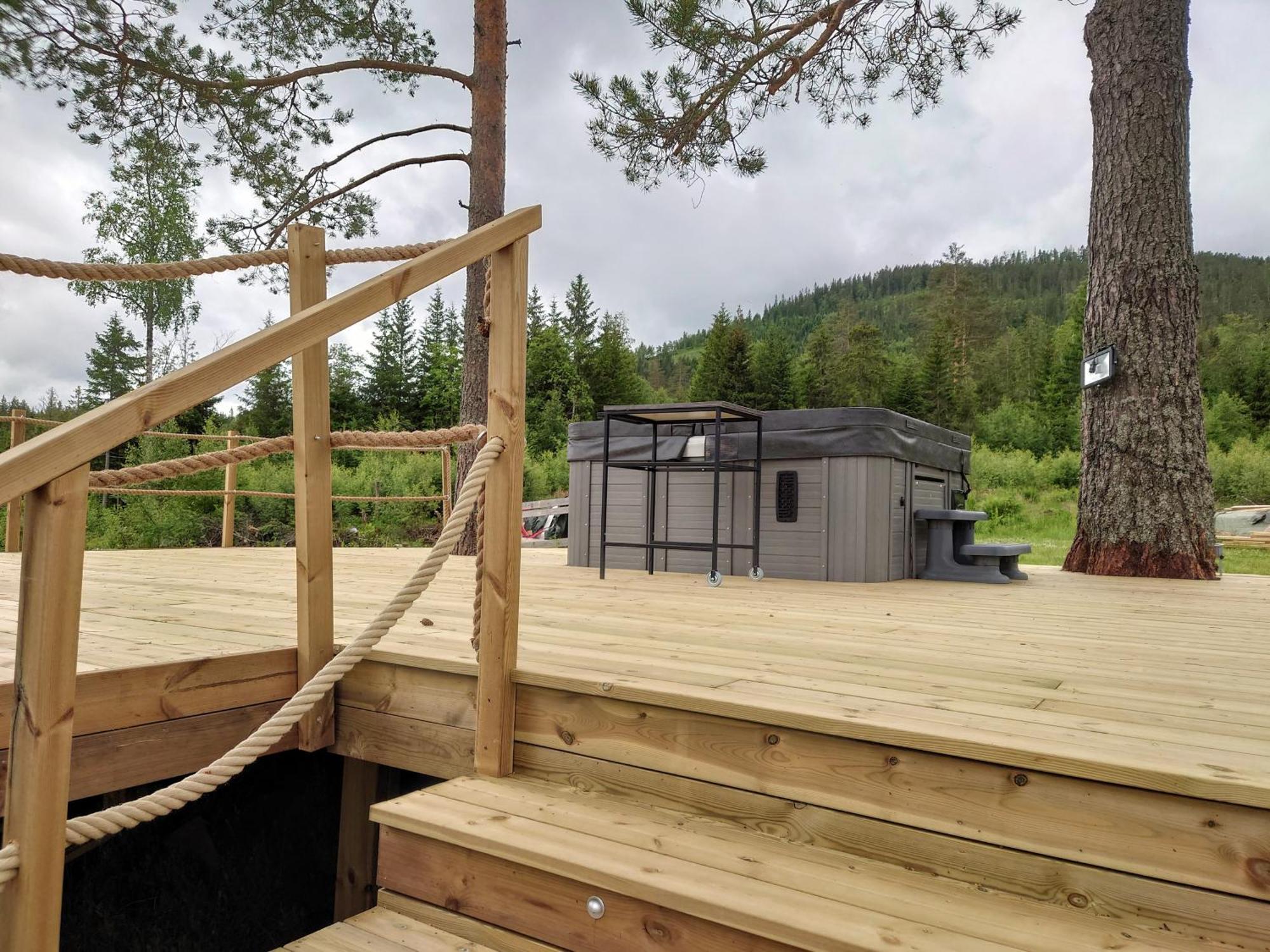 Panorama Cabin With Jacuzzi Lona Værelse billede